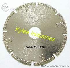 Chine Des lames de scie segmentées électroplaquées - DESB04 (dents de protection droites) fournisseur