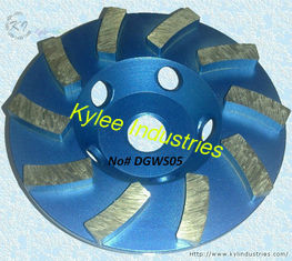 Chine Roue de meulage à coupe turbo à diamants pour le meulage et le polissage du granit - DGWS05 fournisseur