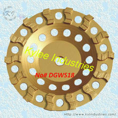 Chine Roue de meulage de tasses en forme de S - DGWS18 fournisseur