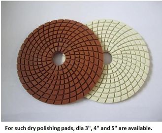 Pads de polissage à sec pour le granit et le béton (grains de diamant# 50 ~ Buff) fournisseur