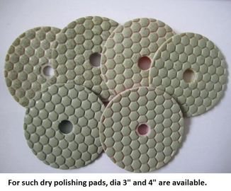 Pads de polissage à sec pour le granit et le béton (grains de diamant# 50 ~ Buff) fournisseur