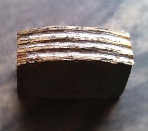 Ségments sandwich diamantés multicouches pour couper la pierre dure fournisseur