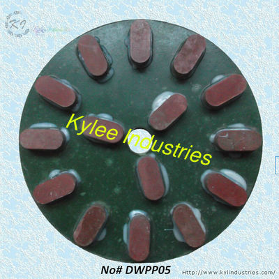 Plaque de polissage en résine pour le polissage humide du granit et du marbre